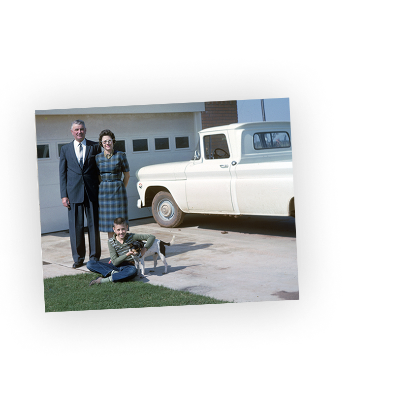 david and dog