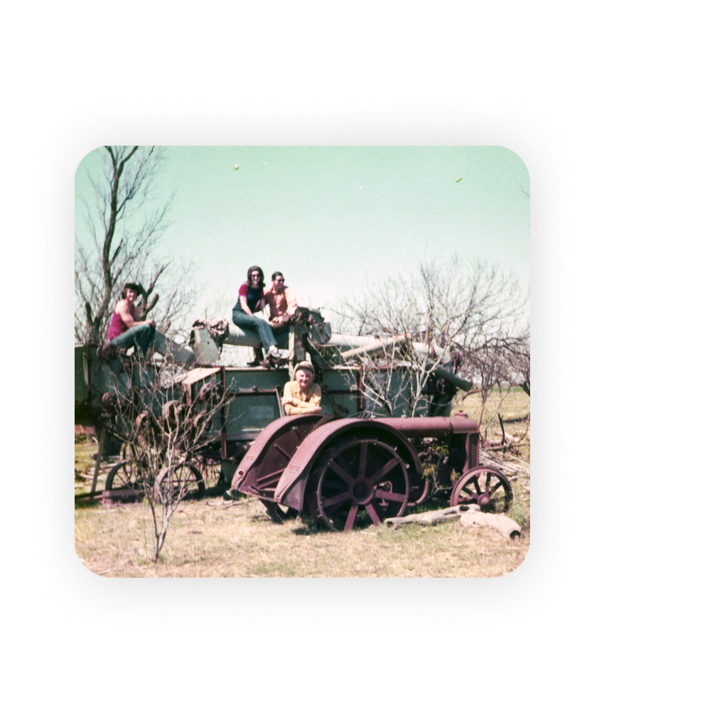 old tractor