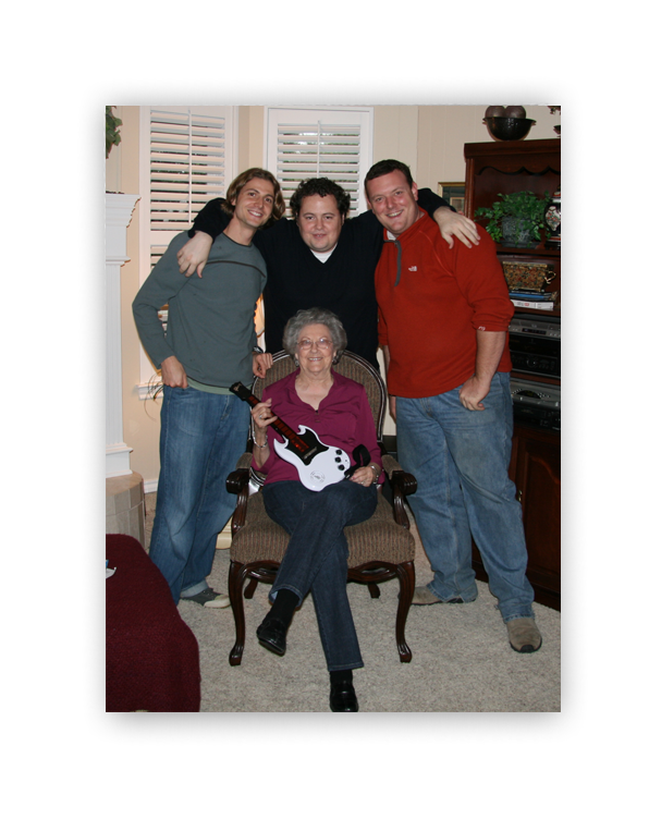 3 guys and grampsters