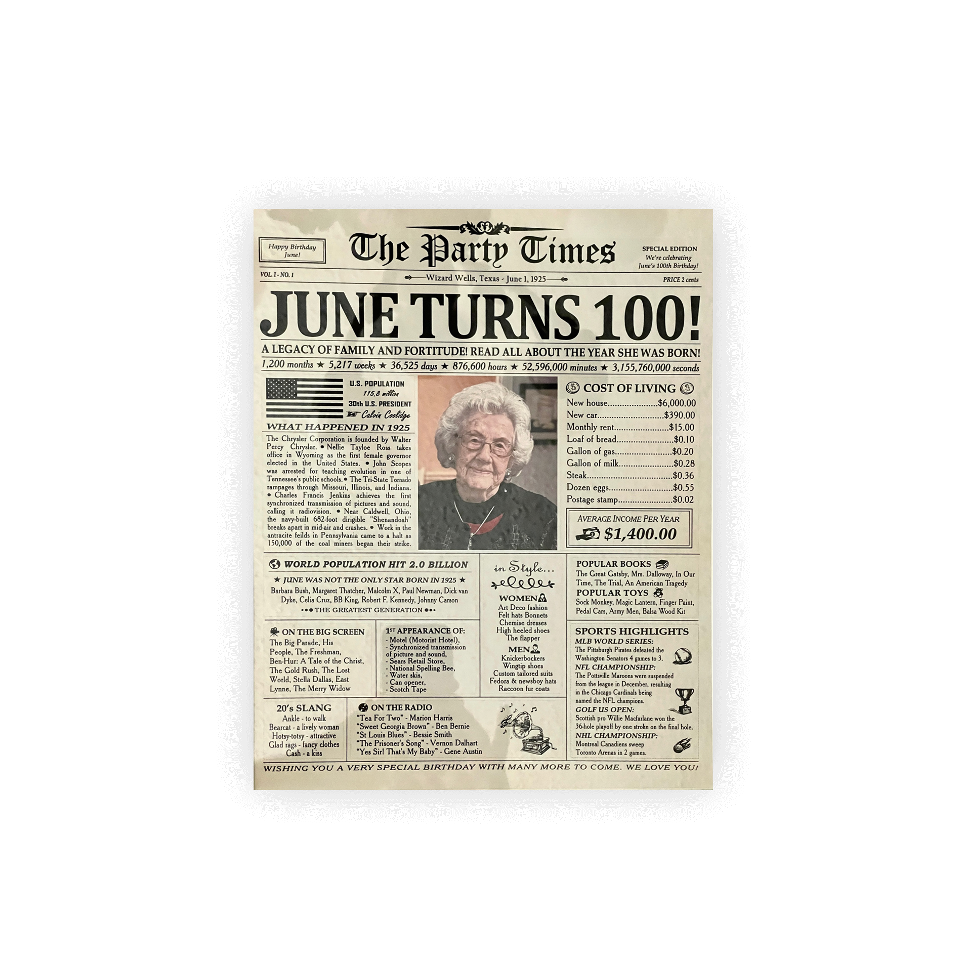 grampsters turns 100